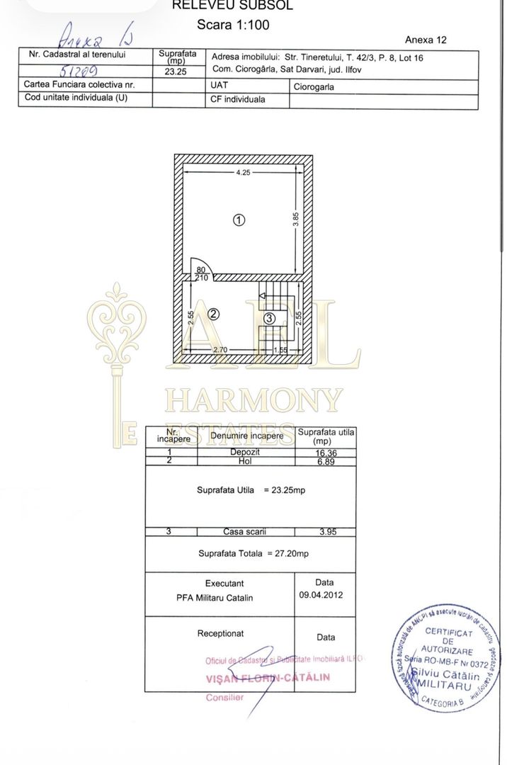 Vile *8 camere* // Ciorogarla - COMISION 0% - Schiță 36