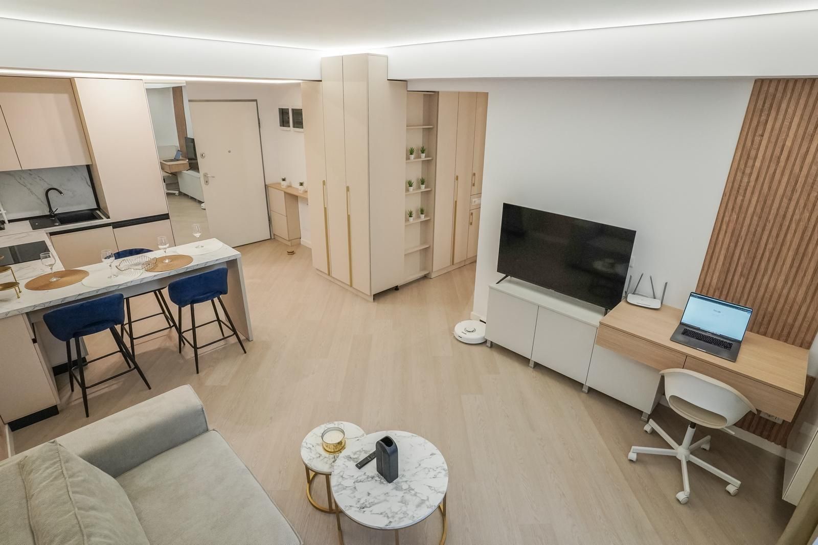 Apartament 2 camere de inchiriat Pipera Aviatiei Cortina North - Poză 3