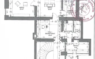 4 camere Ultracentral  - Piața Unirii, ideal birouri, parcare in curte - Poză 23