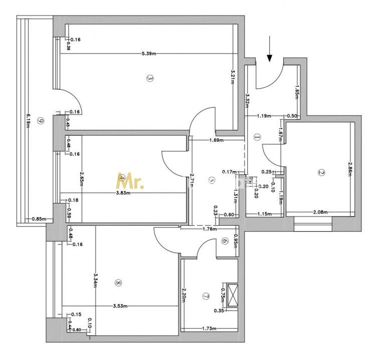 Ap. 3 camere, decomandat, etaj 2, Lacul Tei, Bucuresti - Poză 8