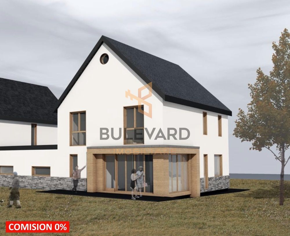 Comision 0. Casa in zona Motel Gilau! 427 mp teren, garaj - Poză 3