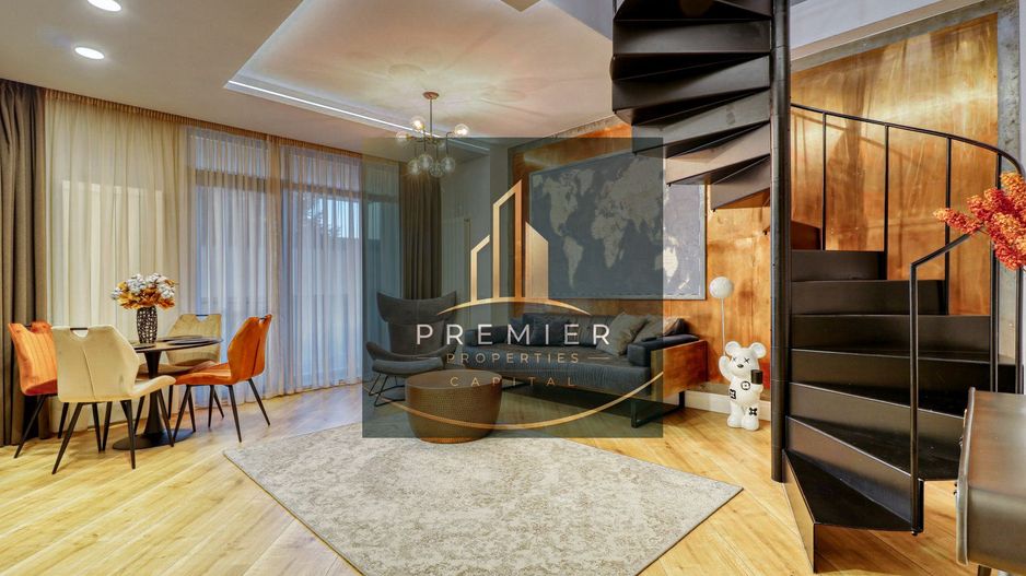 Duplex de lux cu 3 camere | Dinamic City | Mobilat și utilat complet | - Poză 8