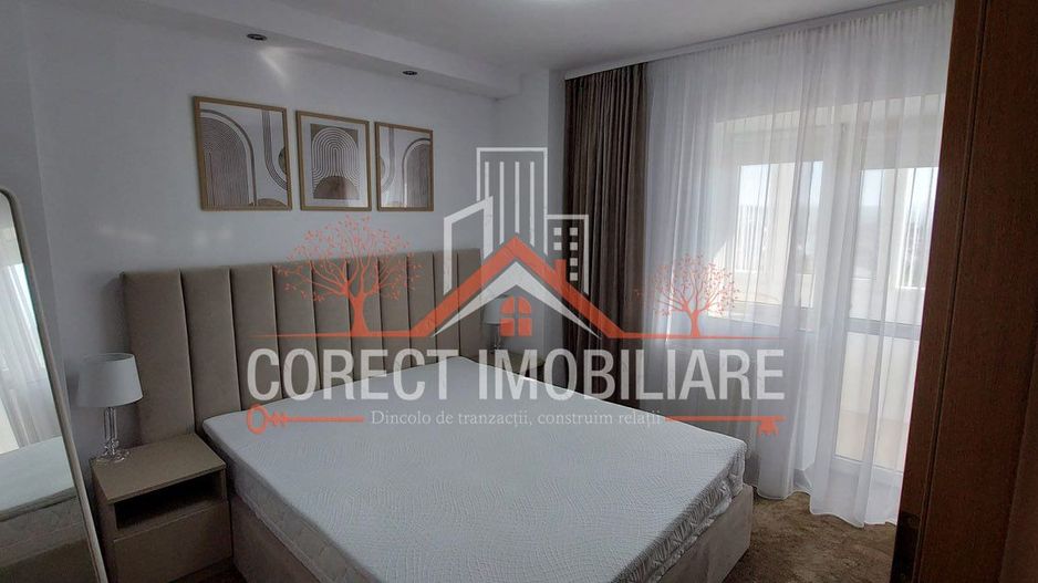 🏙 Apartament modern cu 2 dormitoare și priveliște superbă –400 €/luna - Poză 2