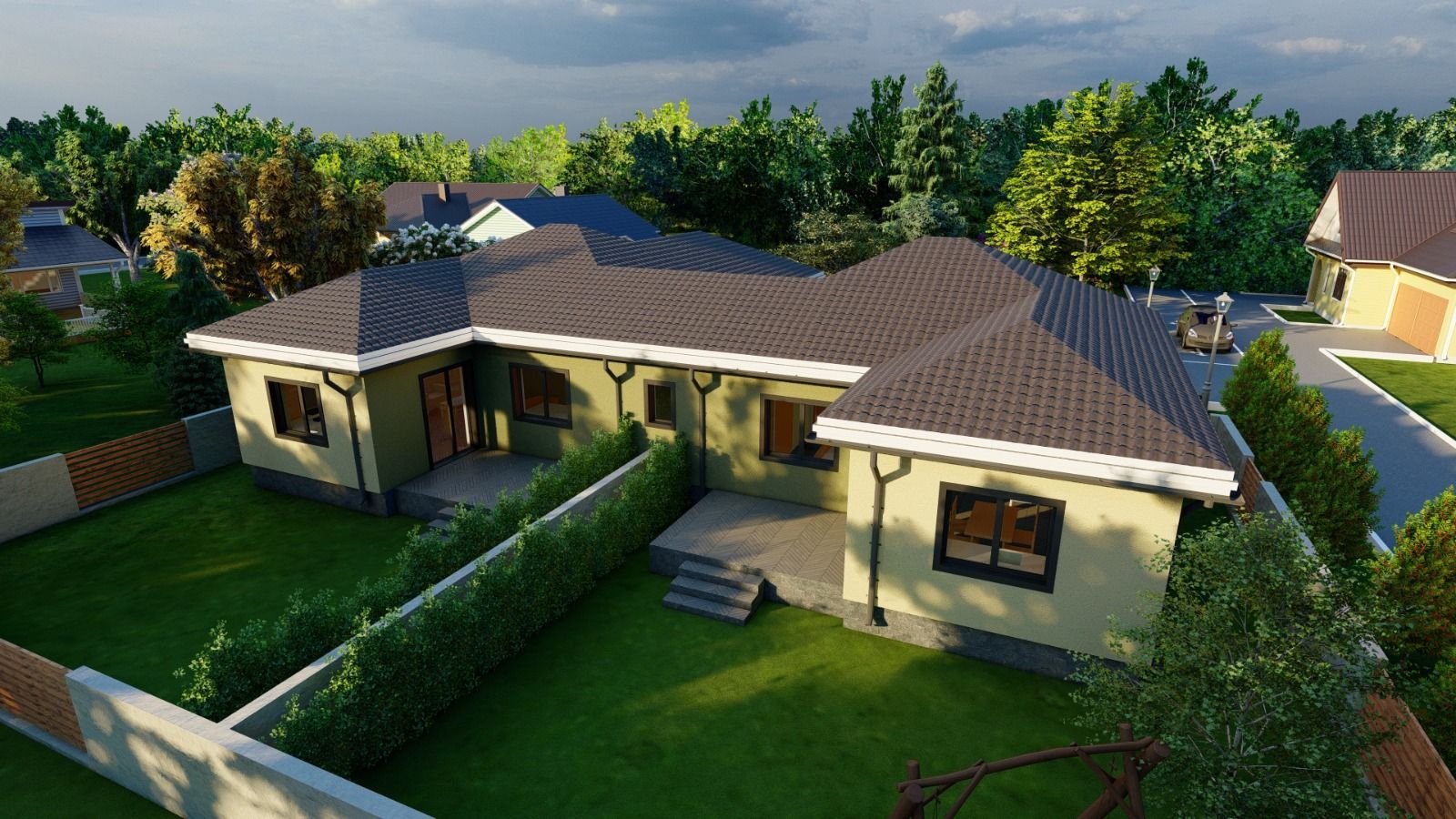Giroc-Sat Batran | Duplex parter | Toate utilitatile | Strada Asfaltata - Poză 2