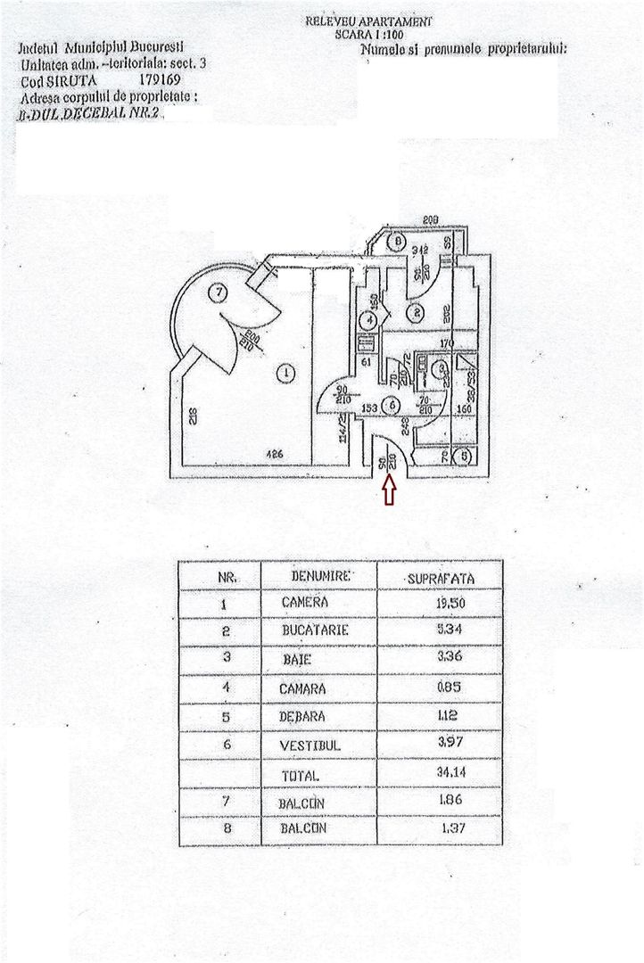 COMISION 0% - Garsoniera luminoasa Bd. Decebal - Piata Alba Iulia - Poză 16