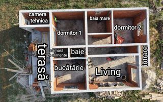 Casa noua de vanzare in SANTANDREI BH - Schiță 17