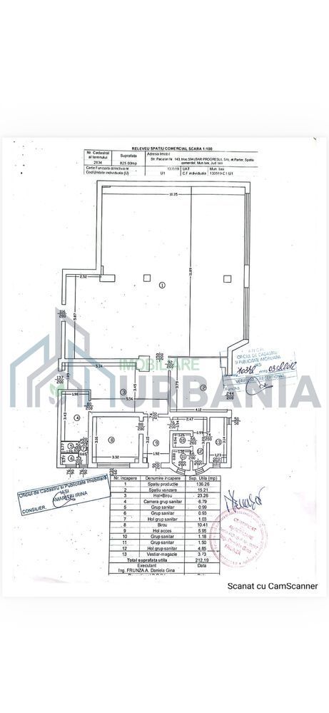Spațiu comercial de închiriat, 212 mp, Păcurari/Moara de Foc, la bulevard - Poză 1