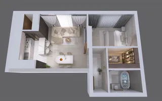 Apartament de vanzare 2 camere | Bragadiru Cartierul Latin Ghencea - Poză 12