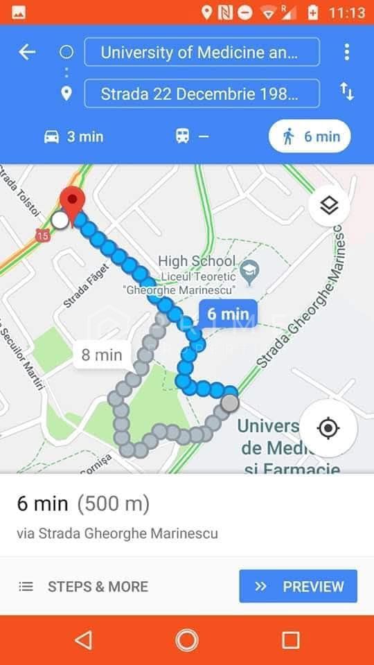 De închiriat apartament 2 camere, 7 Noiembrie UMF  6 minute. - Poză 8