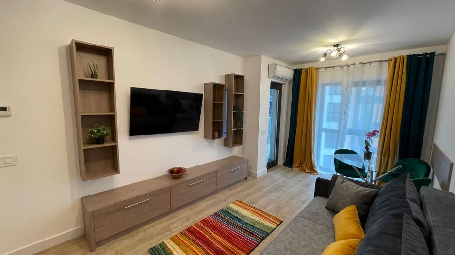 2 camere | loc parcare | mobilat complet - Poză 2