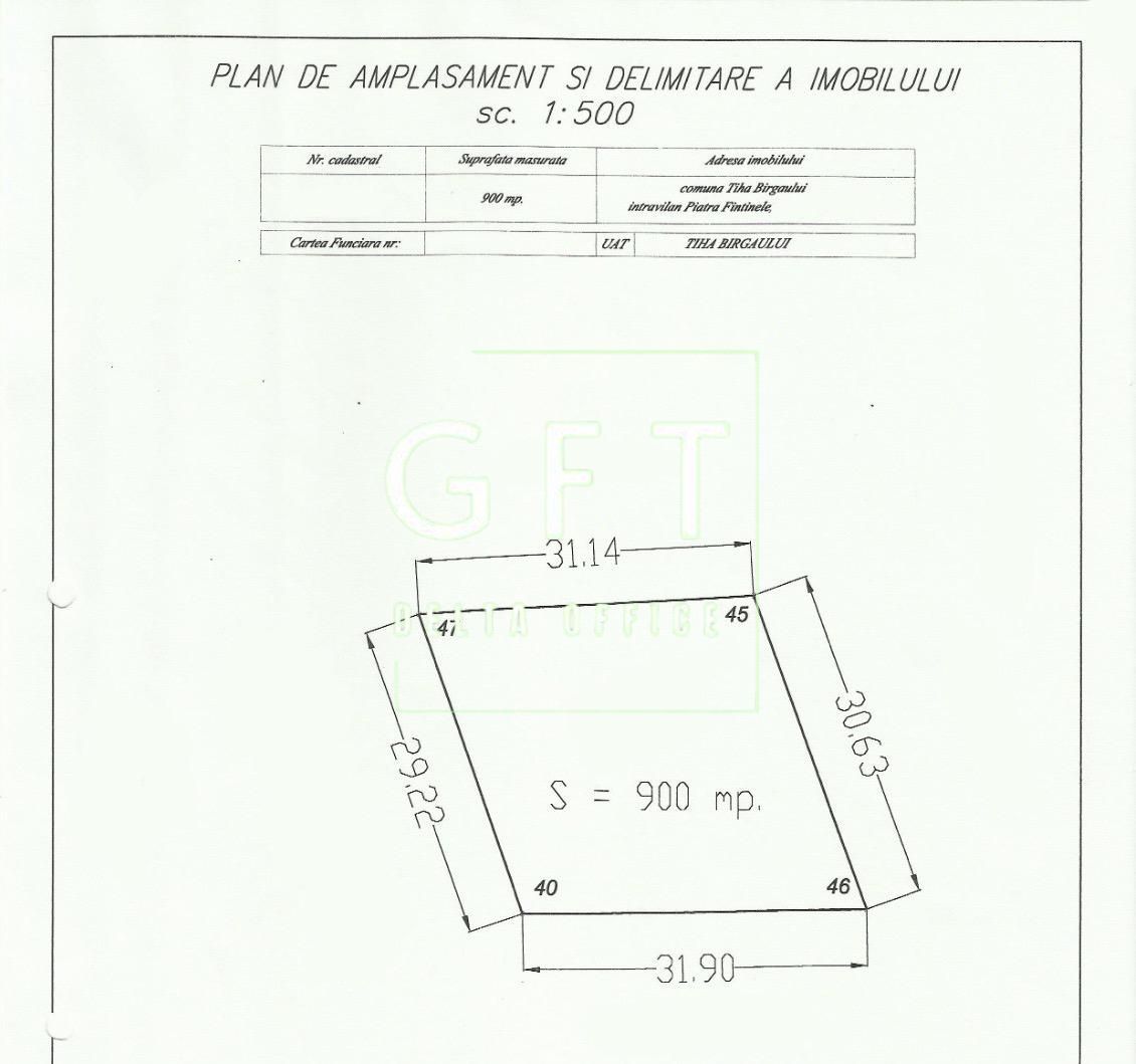 Teren intravilan 900 mp si 1102 mp-ideal cabana-Piatra Fantanele - Poză 3