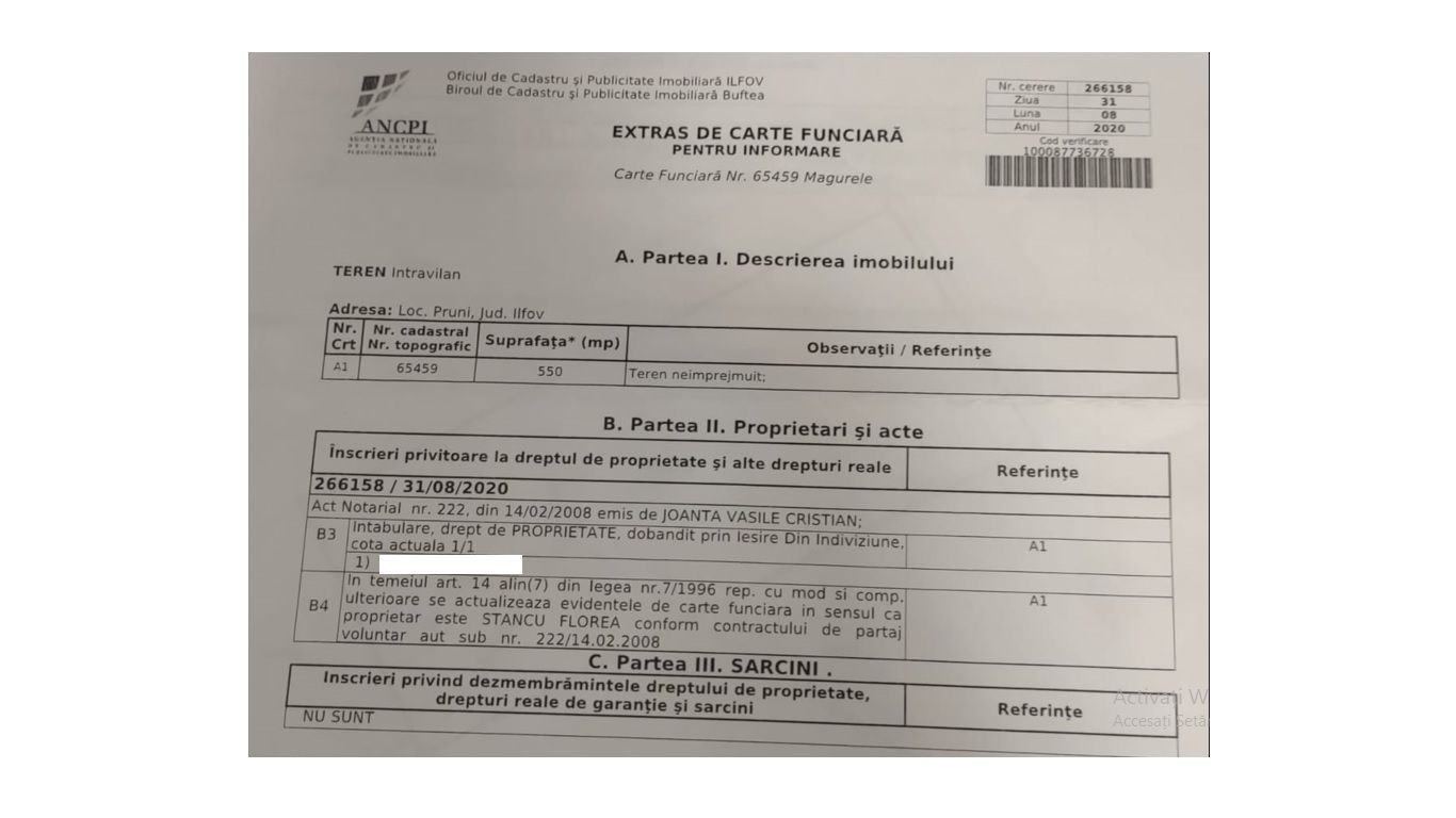 550mp teren intravilan in localitatea Pruni - oras Magurele -jud Ilfov - Poză 2