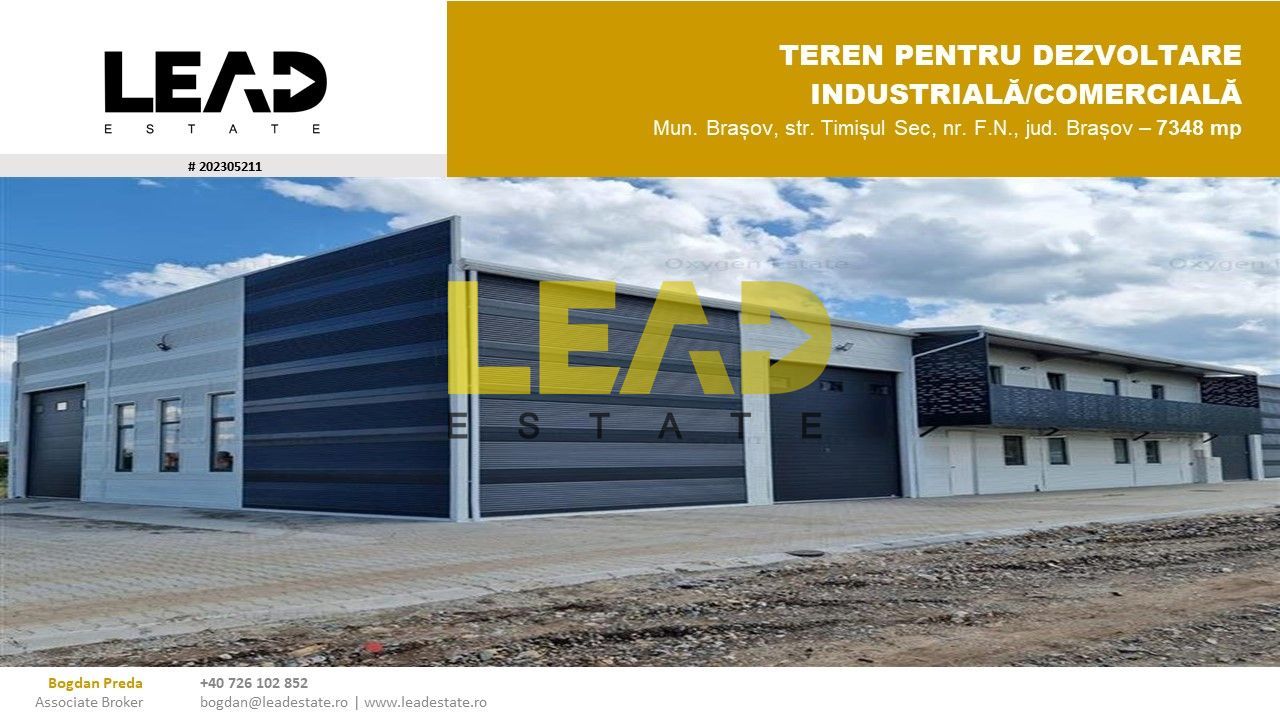 OPORTUNITATE INVESTIȚIE INDUSTRIALĂ/SERVICE AUTO/DEPOZITARE - Poză 1