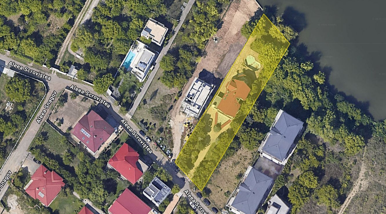 Proprietate rară pe Lacul Grivița | Teren 1902 mp + Vilă 568 mp | Nord Bucuresti - Poză 1