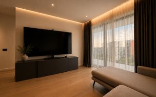 Apartament 3 camere cu terasă și vedere urbană | One Herăstrău Towers - Poză 3