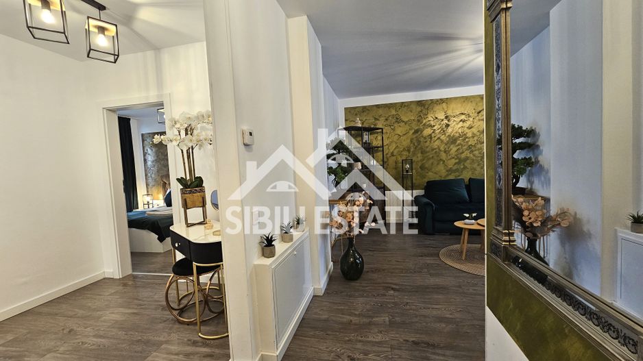 Apartament 3 camere, 2 bai Sibiu, dotat complet - Poză 9