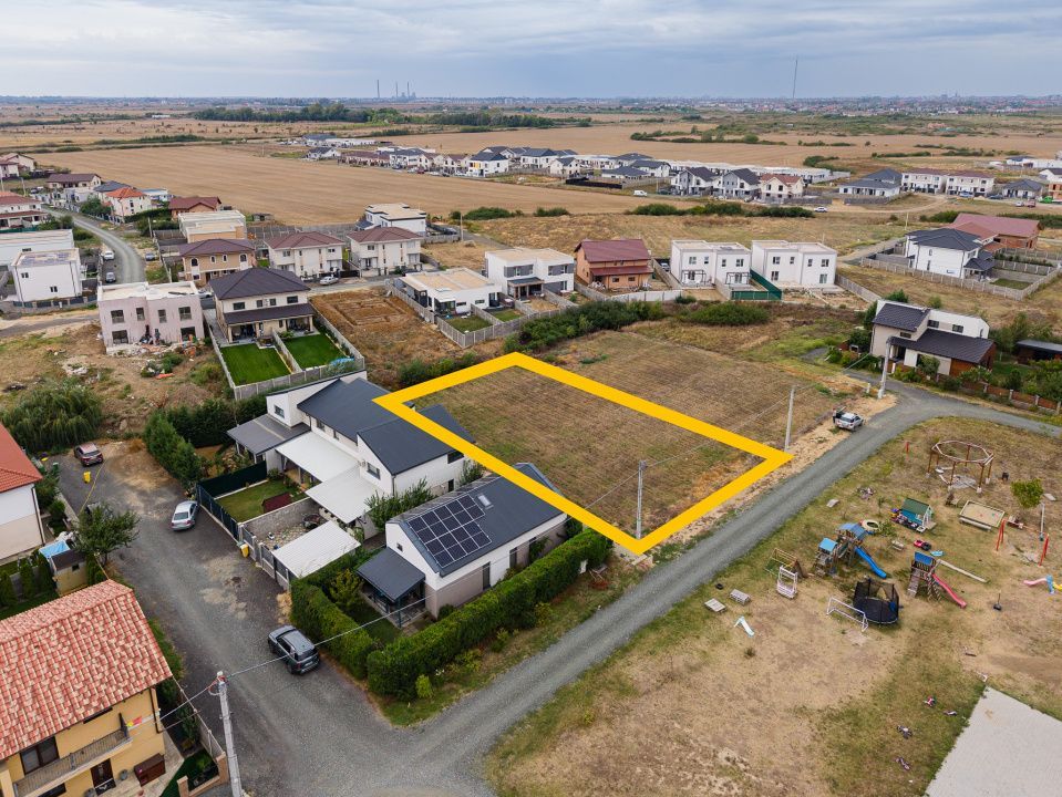 Teren 1000 mp Urseni – zonă locuită, ideal pentru casă sau duplex - Poză 9