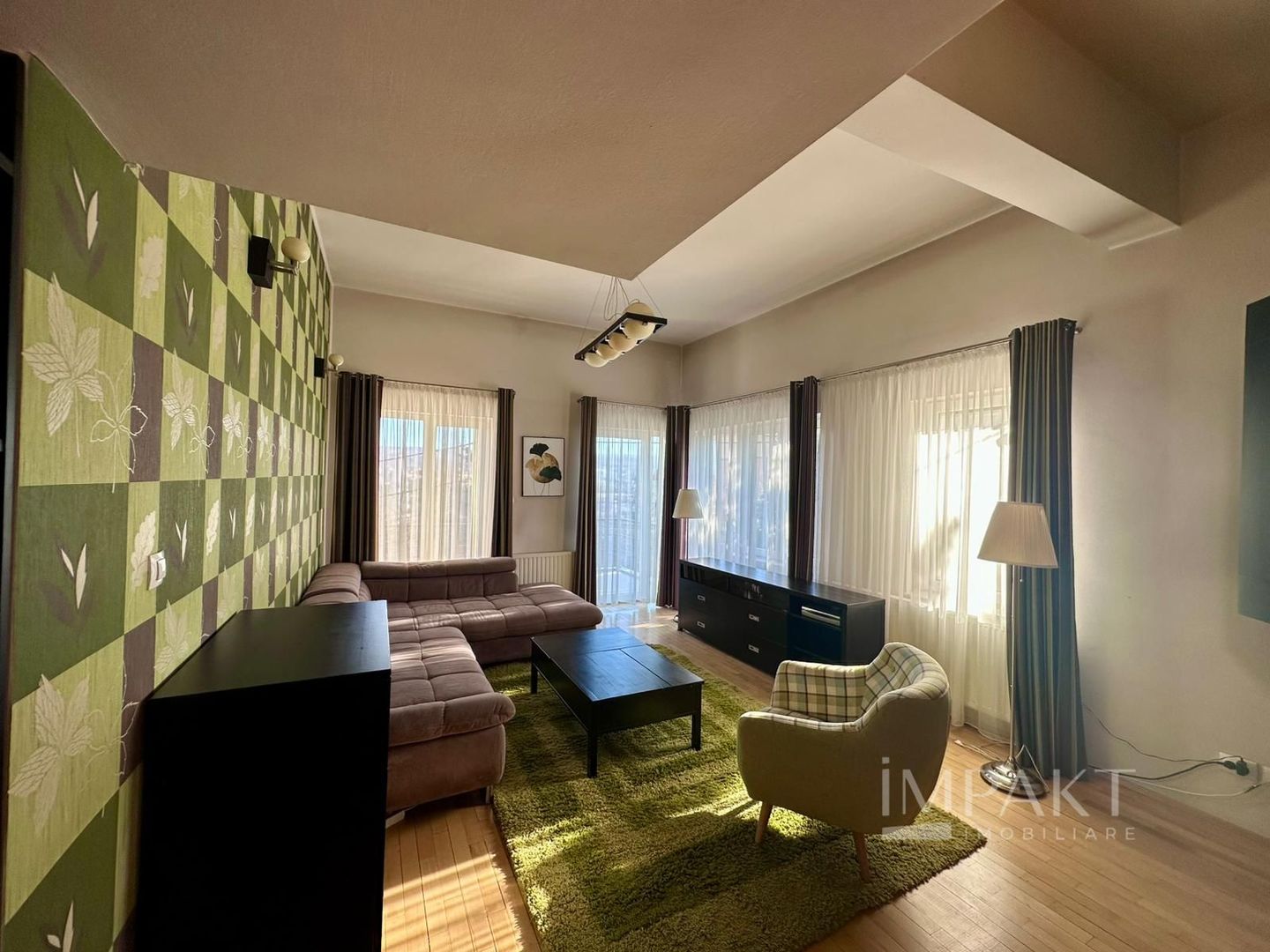 Duplex 4 camere, piscina si curte 2500 mp | de inchiriat Grigorescu - Poză 2