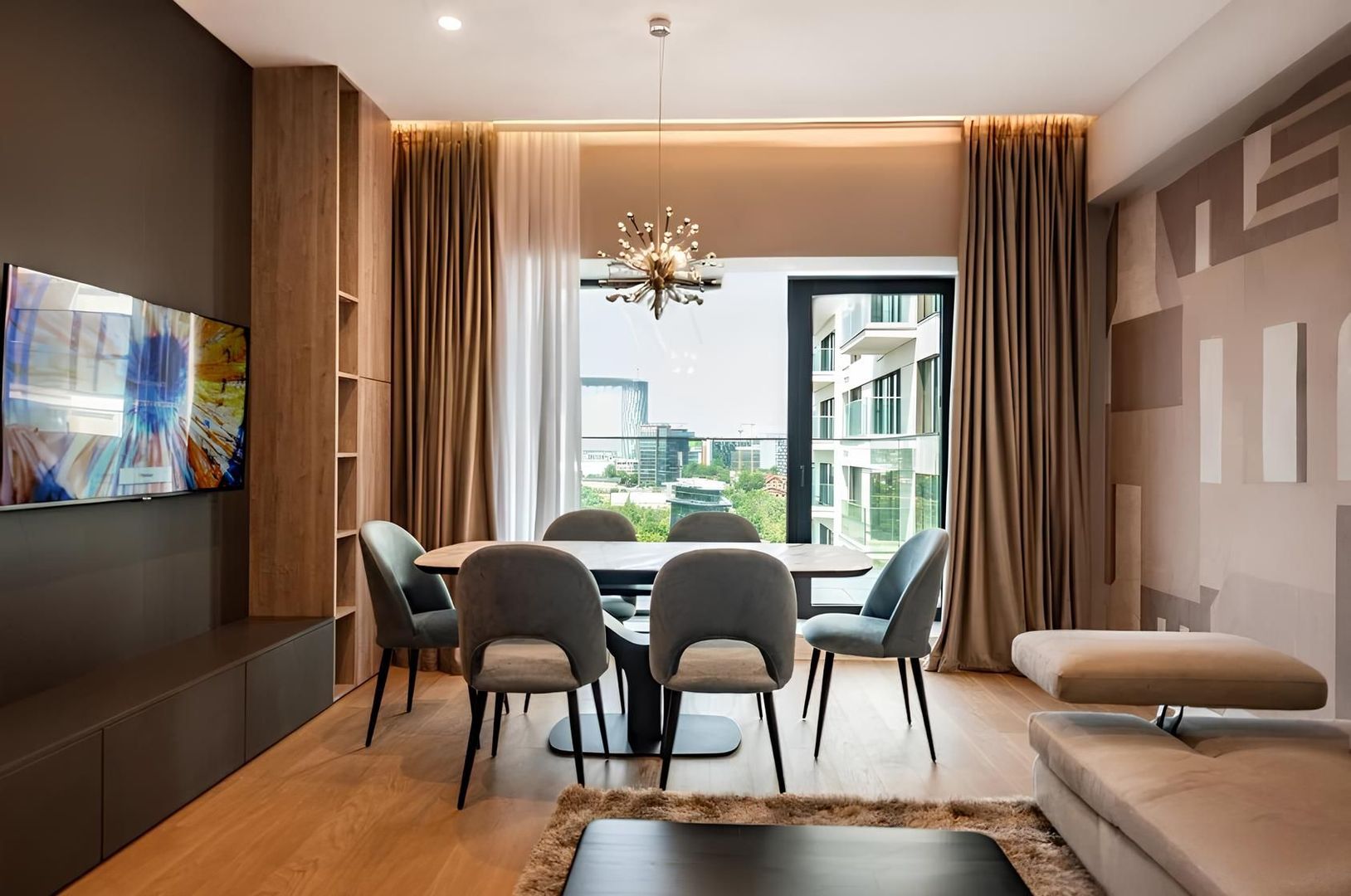 Apartament  3 camere cu vedere către Parcul Verdi | One Verdi Park - Poză 4