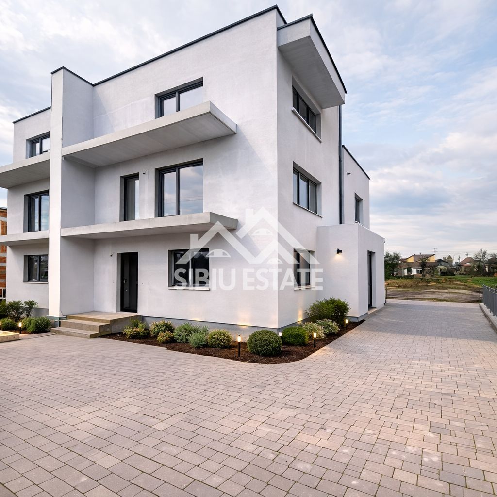 Casa moderna Sibiu, 4 camere, terasa - Poză 1