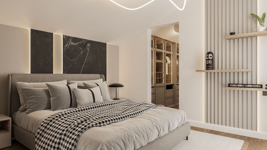 APARTAMENT NOU - 2 camere, parter, cu GRĂDINĂ, Complex LOGICENT; - Poză 6