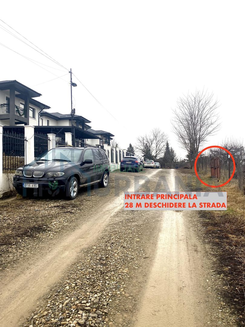 Teren 1000 MP Zona Bucium Iasi cu Utilitati - Poză 1