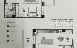 Studio Cortina 126 I Iancu Nicolae I parcare subterana inclusa - Poză 12