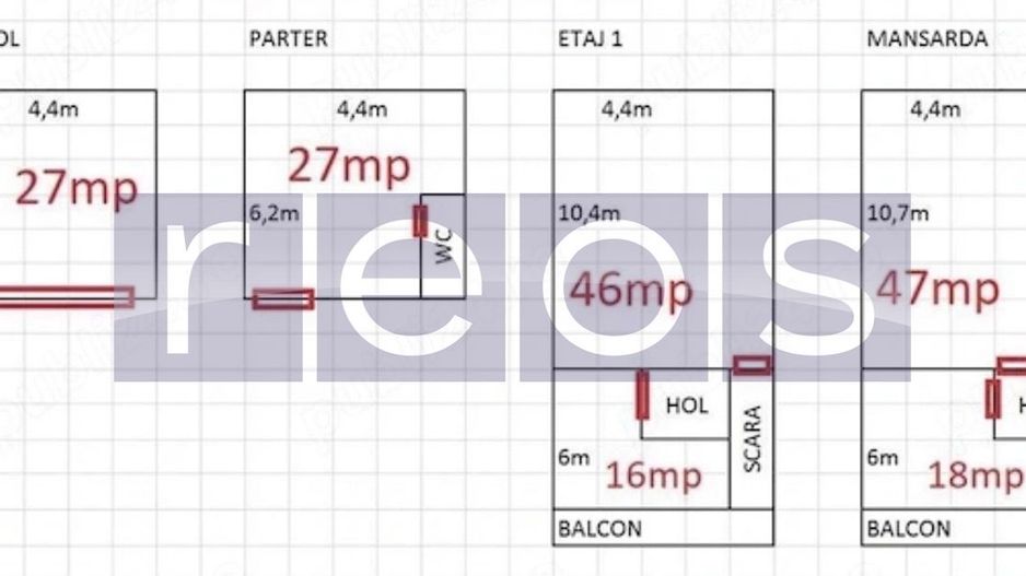 INCHIRIERE CLADIRE BIROURI | 5 CAMERE | ZONA REPUBLICA - Poză 9