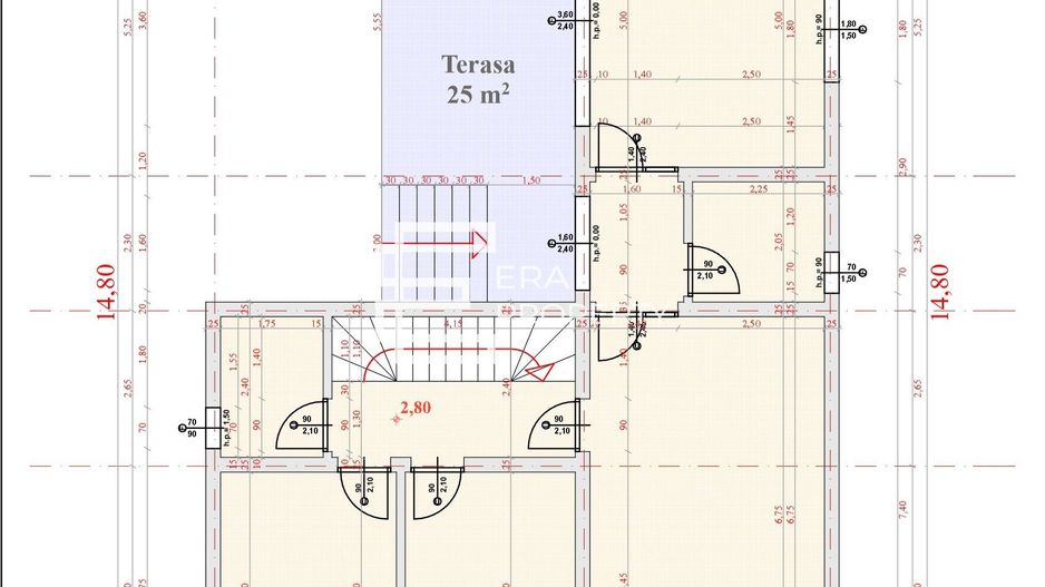 Casă individuală în Cisnădie | 170 mp utili | Teren 507 mp | Pompă de căldură - Schiță 11