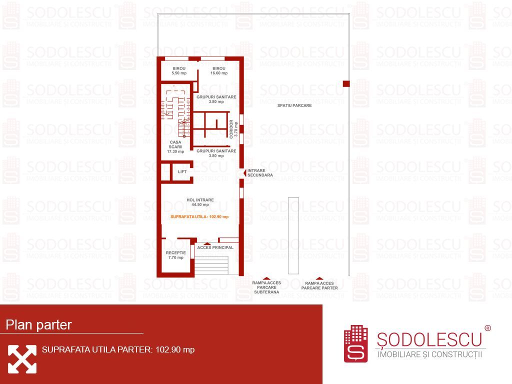 Cladire de birouri - zona Semicentrala - Schiță 15