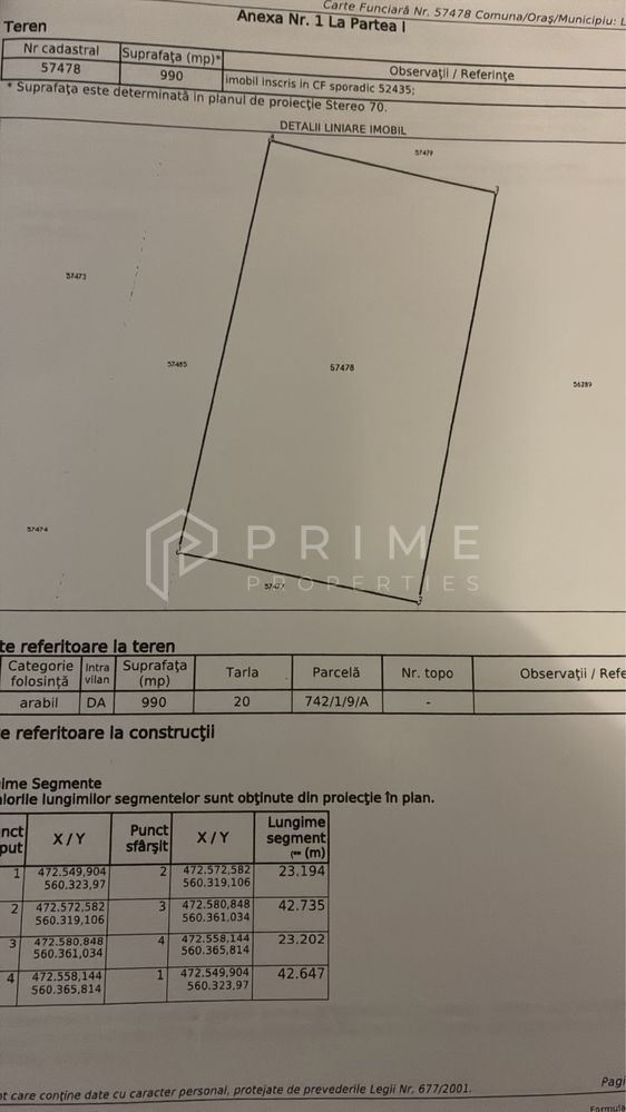 Teren Intravilan cu View Superb – 500 mp sau 1000 mp | Com. Livezeni - Poză 3