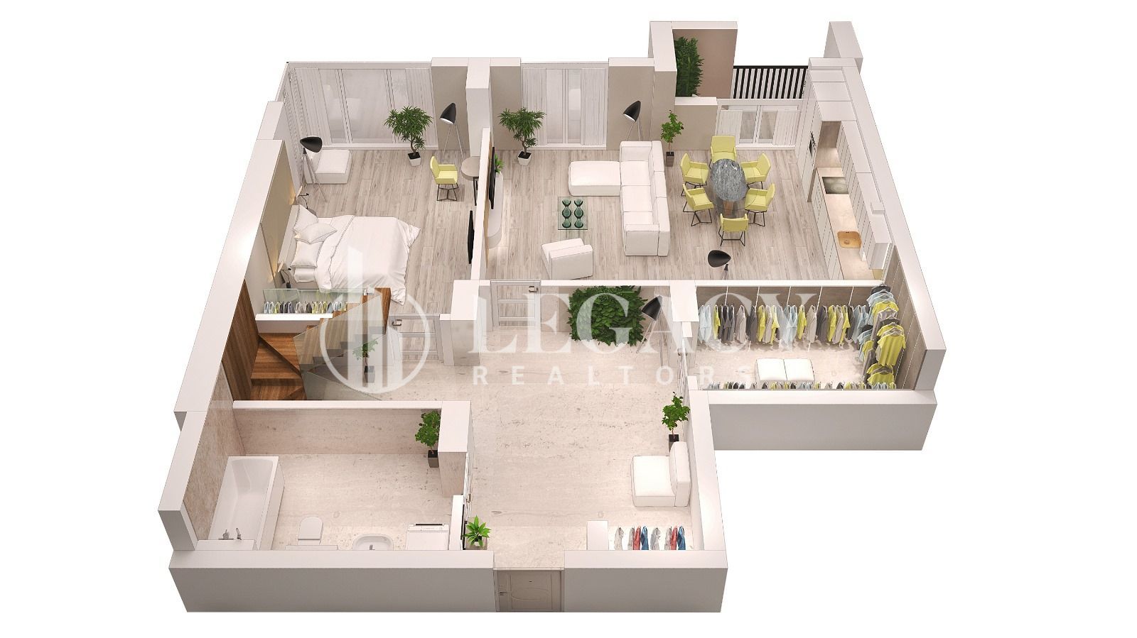 Vânzare - Penthouse zona Copou, 192.95 mp utili + 27.50 mp terasă - Poză 2