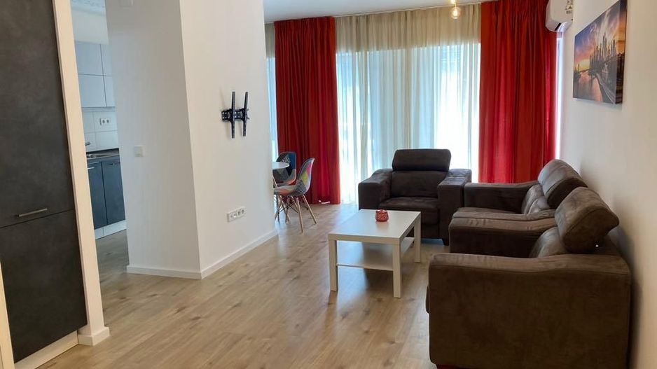 2 camere | etaj 9 | Barbu Văcărescu | parcare | METROU - Poză 1