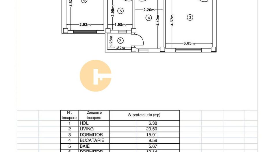POPAS PACURARI - 3 CAMERE DECOMANDAT - ETAJ INTERMEDIAR - LOC DE PARCARE - Poză 9