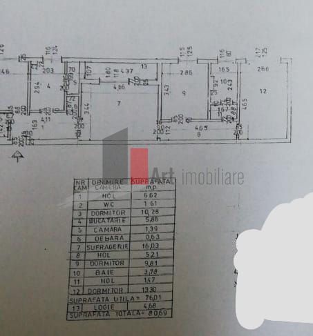 Vânzare apartament semidecomandat 4 camere cu centrală Bd. Obregia - Poză 5
