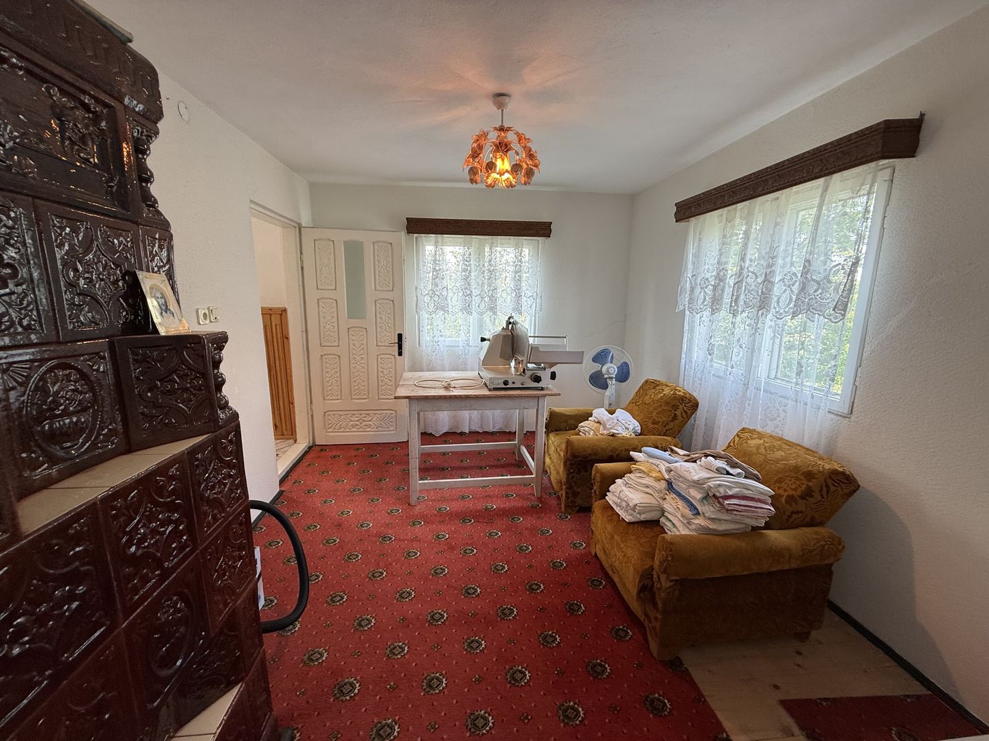 Casă parter+mansarda 80 mp+ teren intravilan 476 mp Sotrile Prahova ! - Poză 11