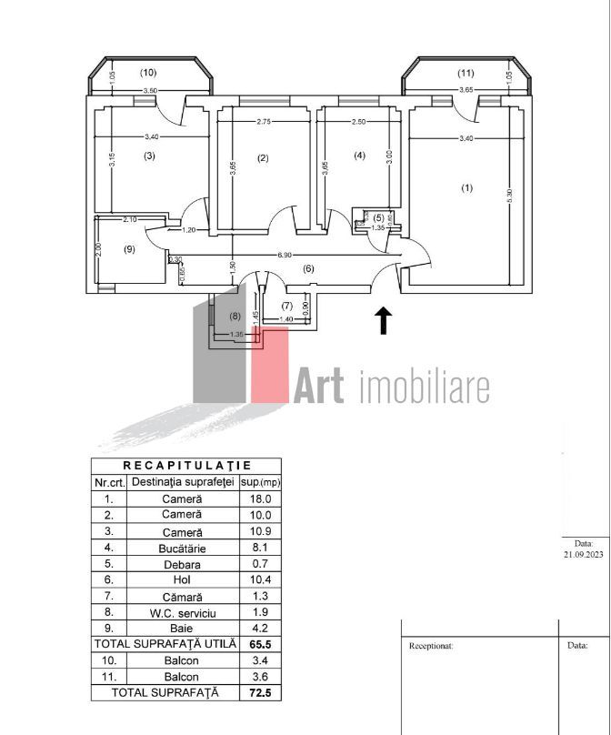 APARTAMENT DE 3 CAMERE-PARCUL CIRCULUI, BARBU VACARESCU - Poză 1