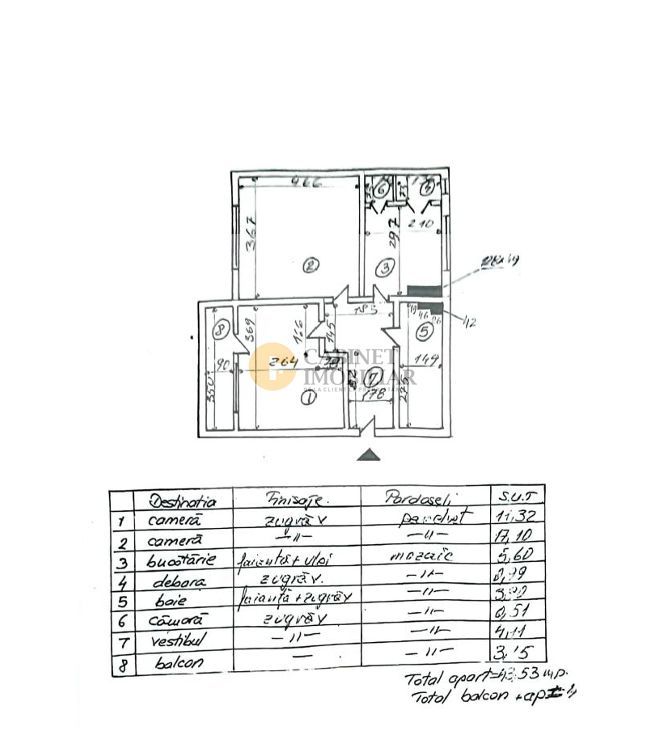 2 camere | Sala Palatului- Cismigiu |  Se vinde nemobilat | Decomandat - Poză 18