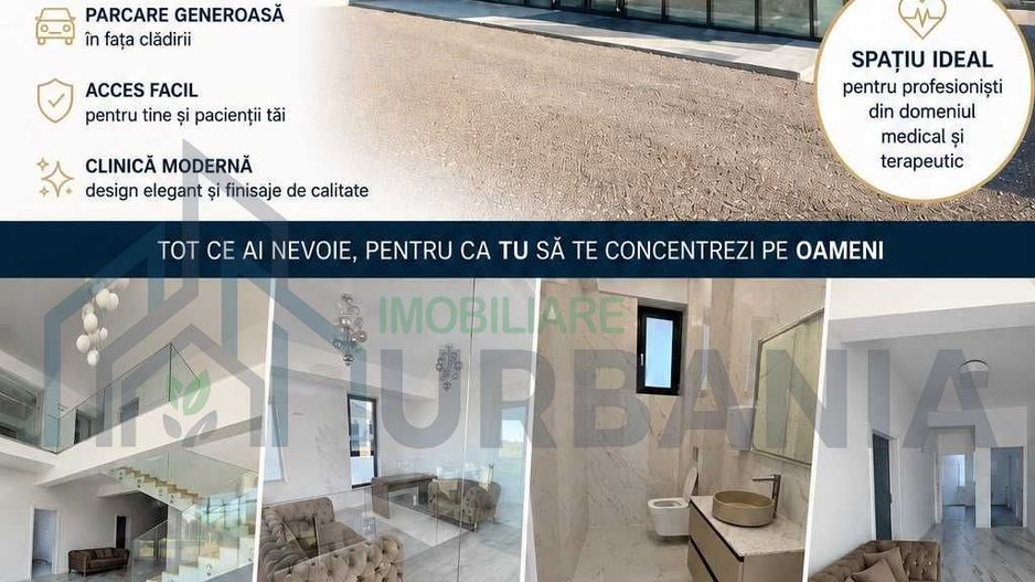Spațiu comercial de 260 mp pentru cabinete medicale în Valea Adâncă - Poză 1