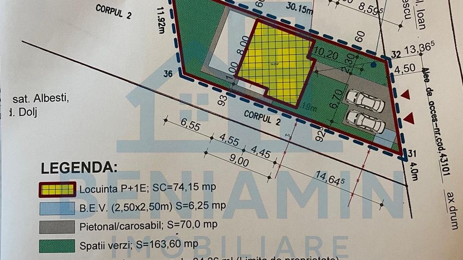 Teren Intravilan cu Autoriztie de Constructie Valabila-Albesti - Poză 5