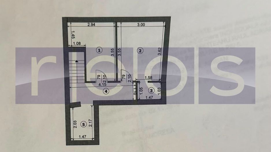 INCHIRIERE CASA INDIVIDUALA | MOBILATA-UTILATA | 85MP | UNIRII | CURTE - Schiță 44
