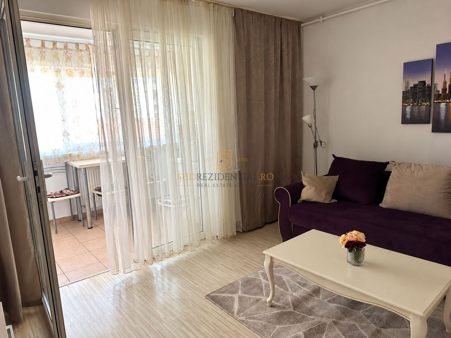2 camere mobilat si utilat, cu balcon | Amurgului, acces metrou - Poză 2