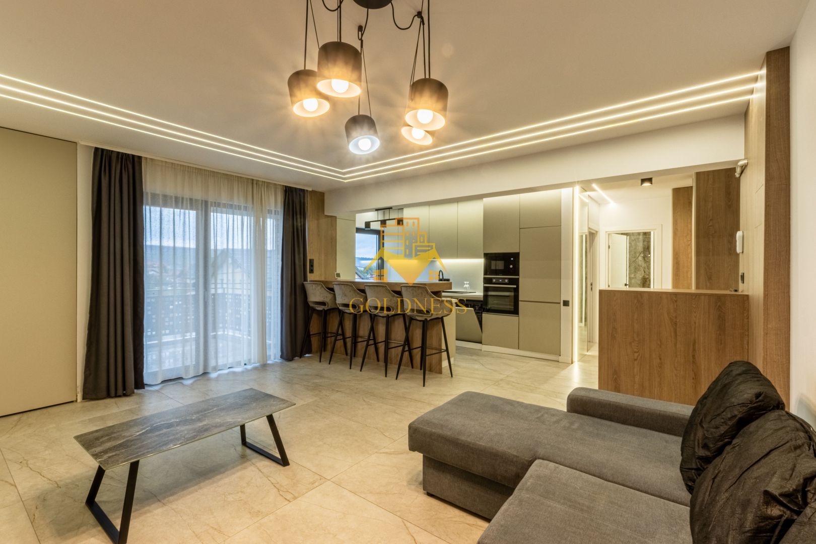 2 camere, Premium, bloc nou, terasa, parcare,Someseni Zona Traian Vuia - Poză 2