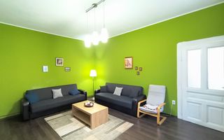 Apartament central, 2 camere, centrala gaz. 390 E/lună. Comision 0 - Poză 1