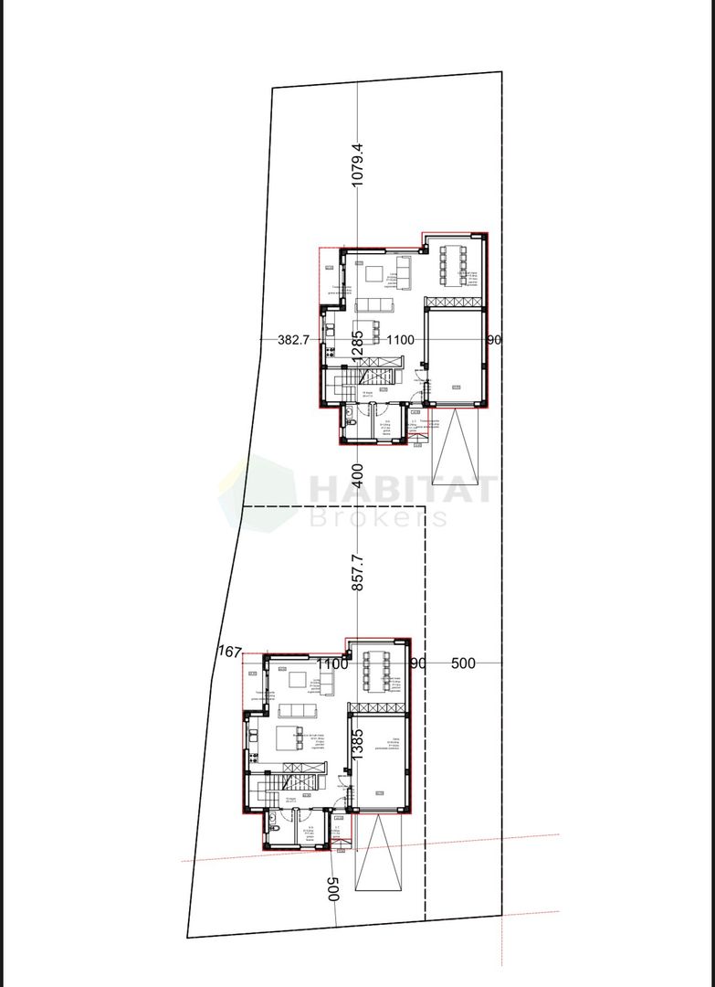 Teren central cu Autorizație de construire pt 2 vile - Poză 2