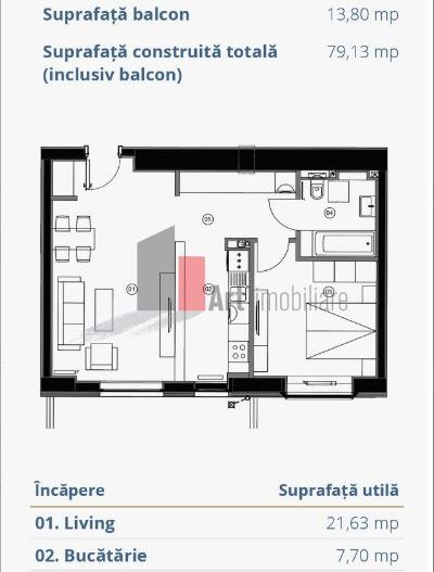 Apartament 2 camere INCHIRIERE - Poză 6