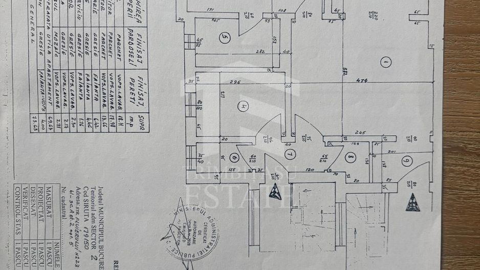 Pache Protopopescu - Ferdinand, Str Fluierului, 3 camere, comision 0% - Schiță 40
