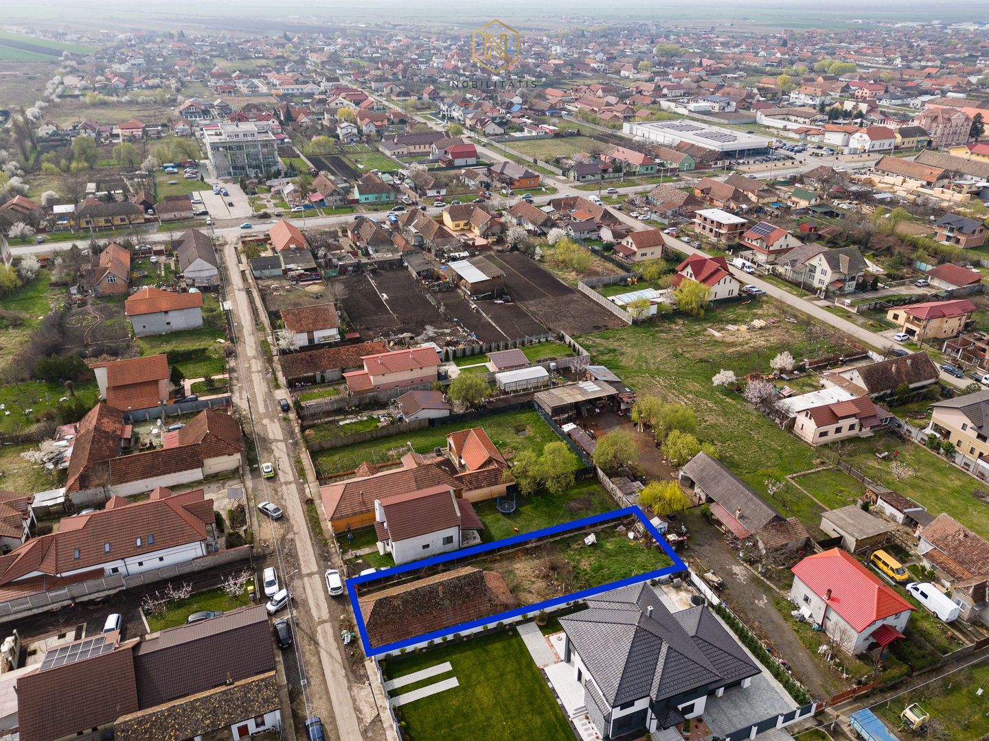 De vanzare Teren in Sacalaz - Lidl, Vatra veche | 539 mp, FS 14 ml - Poză 2