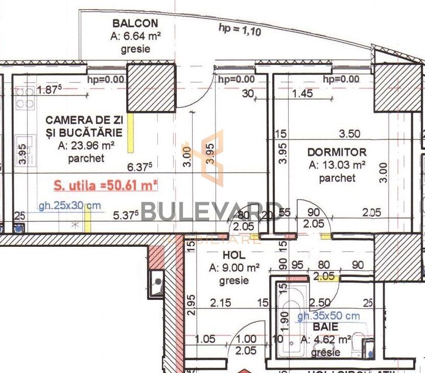 Comision 0. Apartament 2 camere + balcon 7 mp bloc nou cu CF! - Poză 11