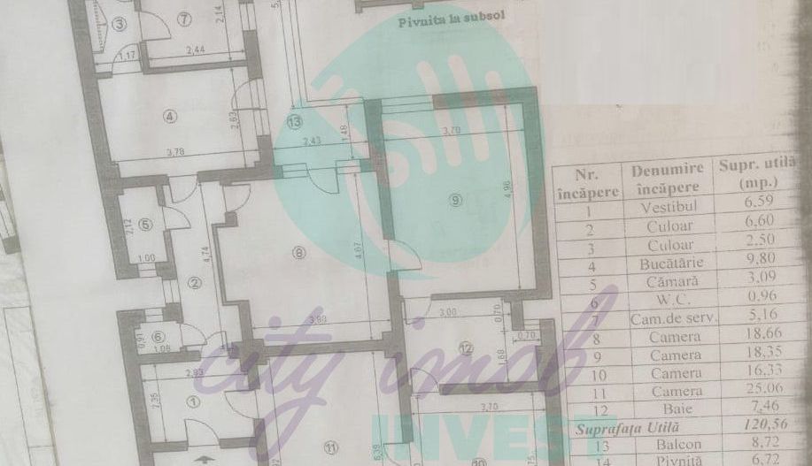 Apartament spatios cu 4 camere - Banu Manta - Poză 2